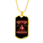 Forever Being A Firefighter Gift Stainless Steel or 18k Gold Dog Tag 24" Chain-Express Your Love Gifts