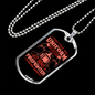 Forever Being A Firefighter Gift Stainless Steel or 18k Gold Dog Tag 24" Chain-Express Your Love Gifts