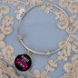 Forget Dog BewAre of Mom Bracelet Stainless Steel or 18k Gold Circle Bangle-Express Your Love Gifts