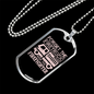 Forget The Firetruck Firefighter Gift Stainless Steel or 18k Gold Dog Tag 24" Chain-Express Your Love Gifts