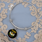 French Buldog Mom Bracelet Stainless Steel or 18k Gold Circle Bangle-Express Your Love Gifts