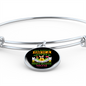 French Buldog Mom Bracelet Stainless Steel or 18k Gold Circle Bangle-Express Your Love Gifts