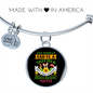 French Buldog Mom Bracelet Stainless Steel or 18k Gold Circle Bangle-Express Your Love Gifts