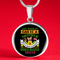 French Buldog Mom Circle Necklace Stainless Steel or 18k Gold 18-22"-Express Your Love Gifts