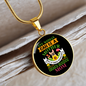 French Buldog Mom Circle Necklace Stainless Steel or 18k Gold 18-22"-Express Your Love Gifts