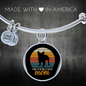 French Bulldog Mom Bracelet Stainless Steel or 18k Gold Circle Bangle-Express Your Love Gifts