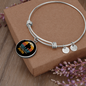 French Bulldog Mom Bracelet Stainless Steel or 18k Gold Circle Bangle-Express Your Love Gifts