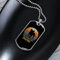 French Bulldog Mom Necklace Stainless Steel or 18k Gold Dog Tag 24" Chain-Express Your Love Gifts