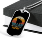 French Bulldog Mom Necklace Stainless Steel or 18k Gold Dog Tag 24" Chain-Express Your Love Gifts