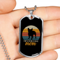 French Bulldog Mom Necklace Stainless Steel or 18k Gold Dog Tag 24" Chain-Express Your Love Gifts