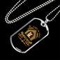 Friend Dog Necklace Stainless Steel or 18k Gold Dog Tag 24" Chain-Express Your Love Gifts