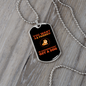 Friend in Washington Necklace Stainless Steel or 18k Gold Dog Tag 24" Chain-Express Your Love Gifts