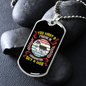 Friend in Washington Siberian Husky Necklace Stainless Steel or 18k Gold Dog Tag 24" Chain-Express Your Love Gifts
