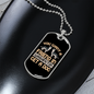 Friend in Washington Siberians Necklace Stainless Steel or 18k Gold Dog Tag 24" Chain-Express Your Love Gifts