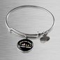 From Fur Mama Cat Bracelet Stainless Steel or 18k Gold Circle Bangle-Express Your Love Gifts
