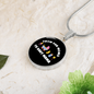 From Fur Mama Cat Circle Necklace Stainless Steel or 18k Gold 18-22"-Express Your Love Gifts