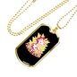 Funkentuscha Electrician Necklace Stainless Steel or 18k Gold Dog Tag 24" Chain-Express Your Love Gifts