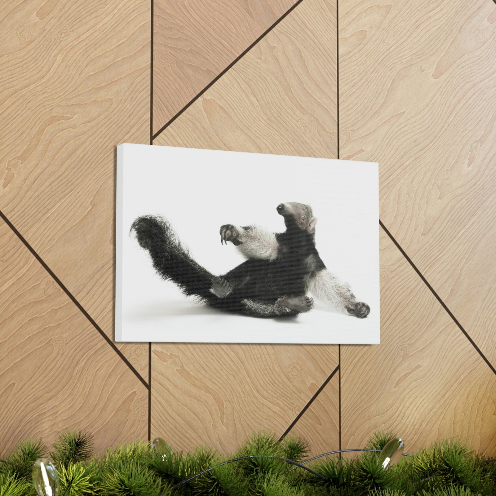 Funny Anteater Silly Anteater Inside Wall Art Ready to Hang Unframed-Express Your Love Gifts