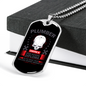 Funny Plumber Necklace Stainless Steel or 18k Gold Dog Tag 24" Chain-Express Your Love Gifts