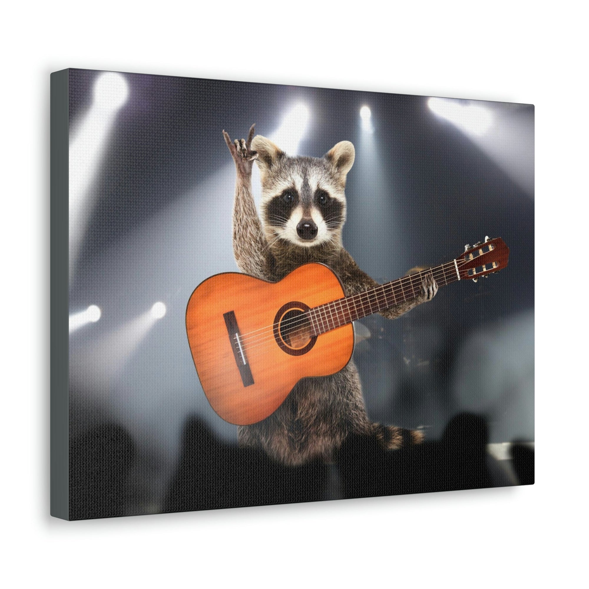 Funny Raccoon Silly Raccoon Inside Wall Art Ready to Hang Unframed-Express Your Love Gifts