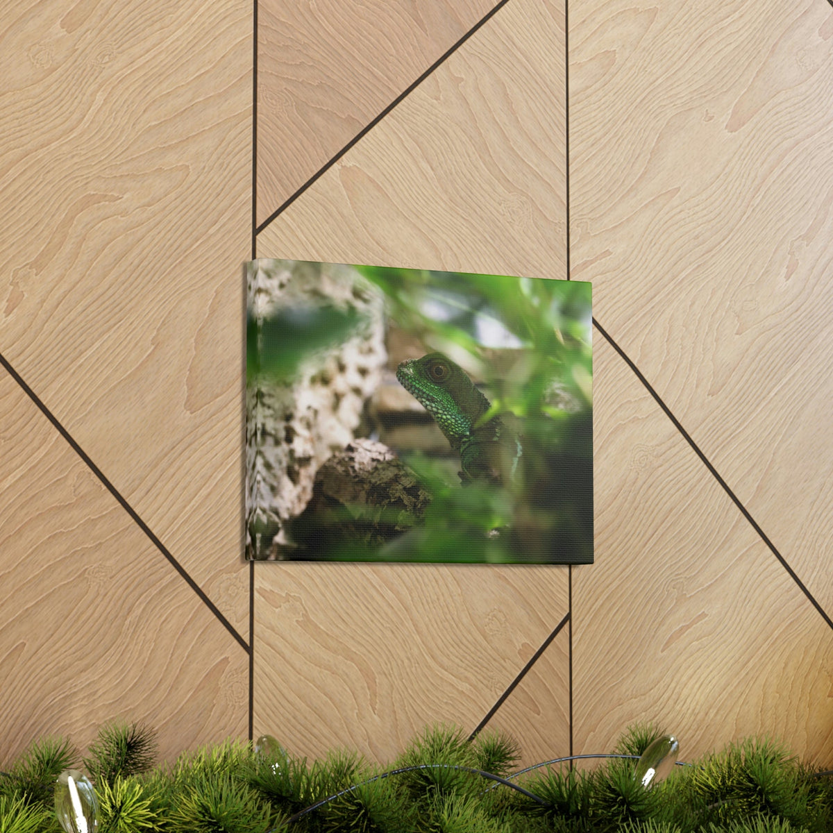 Funny Water Dragons Silly Water Dragons Scene Inside Wall Art Ready to Hang Unframed-Express Your Love Gifts