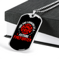 Future Firefighter Gift Stainless Steel or 18k Gold Dog Tag 24" Chain-Express Your Love Gifts