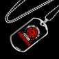 Future Firefighter Gift Stainless Steel or 18k Gold Dog Tag 24" Chain-Express Your Love Gifts