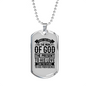 Future To His Providence Necklace Stainless Steel or 18k Gold Dog Tag 24" Chain-Express Your Love Gifts