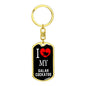 Galah Cockatoo Bird Lover Keyring Keychain Stainless Steel or 18k Gold-Express Your Love Gifts