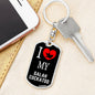 Galah Cockatoo Bird Lover Keyring Keychain Stainless Steel or 18k Gold-Express Your Love Gifts