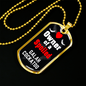 Galah Cockatoo Bird Necklace Stainless Steel or 18k Gold Dog Tag 24" Chain-Express Your Love Gifts
