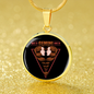 Gemini Astrological Zodiac Sign Necklace Stainless Steel or 18k Gold 18-22"-Express Your Love Gifts