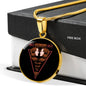 Gemini Astrological Zodiac Sign Necklace Stainless Steel or 18k Gold 18-22"-Express Your Love Gifts