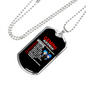 Gemini Facts White Zodiac Necklace Stainless Steel or 18k Gold Dog Tag 24" Chain-Express Your Love Gifts