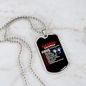 Gemini Facts White Zodiac Necklace Stainless Steel or 18k Gold Dog Tag 24" Chain-Express Your Love Gifts