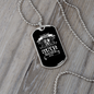 Gemini Man Zodiac Necklace Stainless Steel or 18k Gold Dog Tag 24" Chain-Express Your Love Gifts