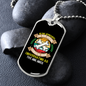 Genius Conversation Bones Necklace Stainless Steel or 18k Gold Dog Tag 24" Chain-Express Your Love Gifts