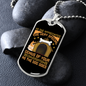 Genius Conversation Brown Necklace Stainless Steel or 18k Gold Dog Tag 24" Chain-Express Your Love Gifts