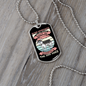 Genius Conversation Pink Necklace Stainless Steel or 18k Gold Dog Tag 24" Chain-Express Your Love Gifts