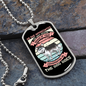 Genius Conversation Pink Necklace Stainless Steel or 18k Gold Dog Tag 24" Chain-Express Your Love Gifts
