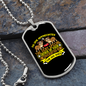 Genius Conversation Yellow Necklace Stainless Steel or 18k Gold Dog Tag 24" Chain-Express Your Love Gifts