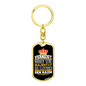 German Electrican Gift Swivel Keychain Dog Tag Stainless Steel or 18k Gold-Express Your Love Gifts