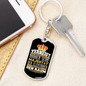 German Electrican Gift Swivel Keychain Dog Tag Stainless Steel or 18k Gold-Express Your Love Gifts