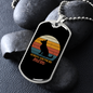 German Shepherd Mom Necklace Stainless Steel or 18k Gold Dog Tag 24" Chain-Express Your Love Gifts