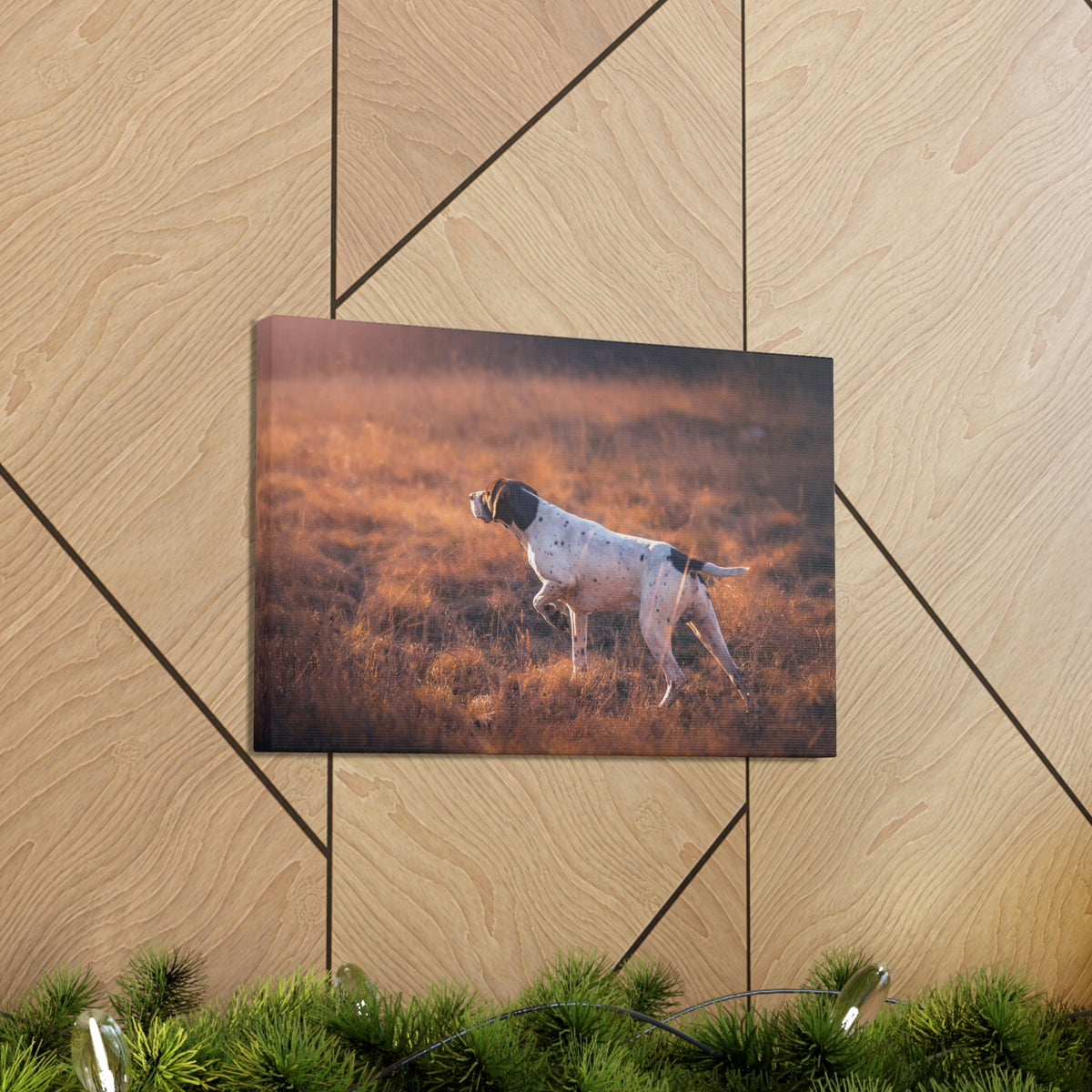 Scripture Walls German Shorthair Dog Hunting Print Animal Wall Art Wildlife Canvas Prints Wall Art Ready to Hang Unframed-Express Your Love Gifts