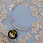 German Shorthaired Mom Bracelet Stainless Steel or 18k Gold Circle Bangle-Express Your Love Gifts