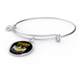 German Shorthaired Mom Bracelet Stainless Steel or 18k Gold Circle Bangle-Express Your Love Gifts