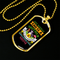 German Shorthaired Mom Necklace Stainless Steel or 18k Gold Dog Tag 24" Chain-Express Your Love Gifts
