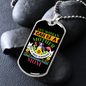 German Shorthaired Mom Necklace Stainless Steel or 18k Gold Dog Tag 24" Chain-Express Your Love Gifts