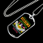 German Shorthaired Mom Necklace Stainless Steel or 18k Gold Dog Tag 24" Chain-Express Your Love Gifts